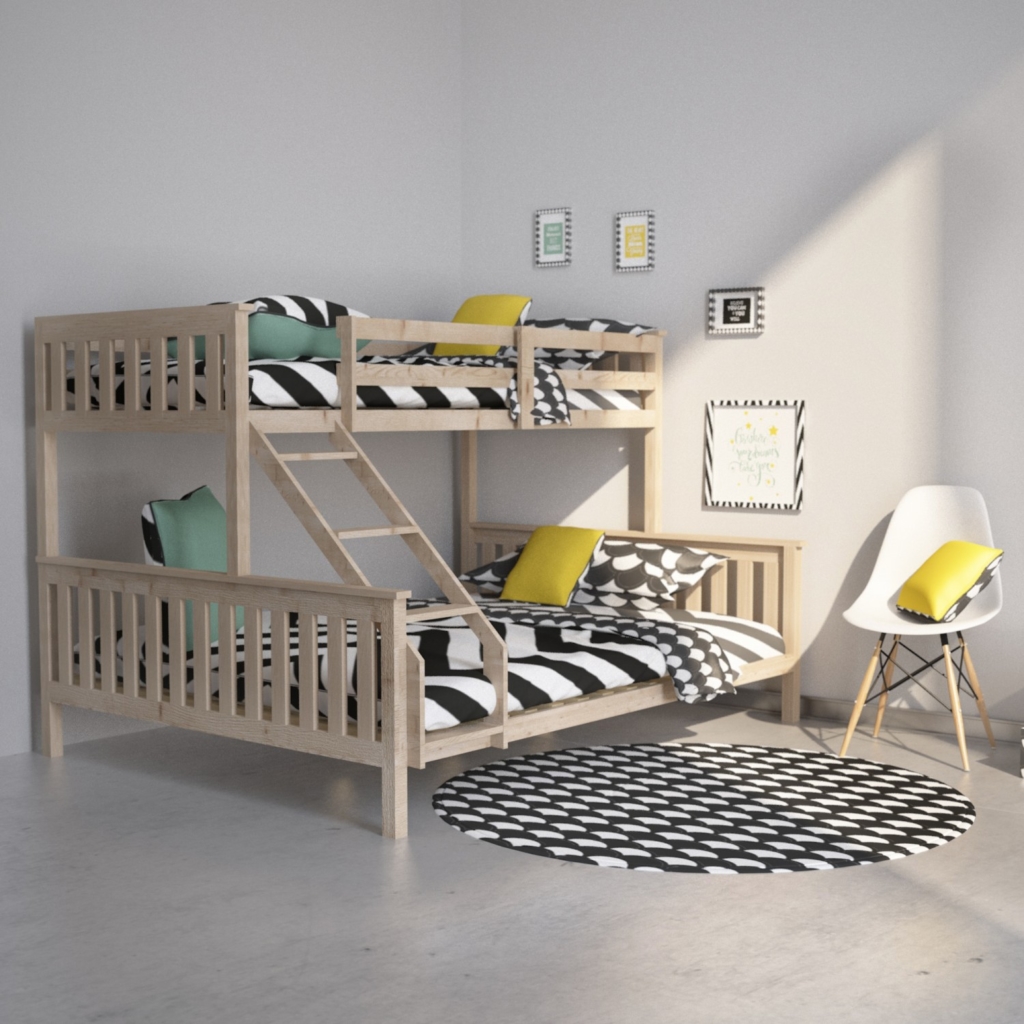 Types of children's bunk beds